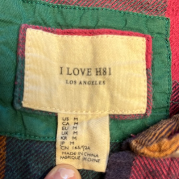 Forever 21 Cotton Plaid Fall Button Up Shirt - Picture 2 of 4